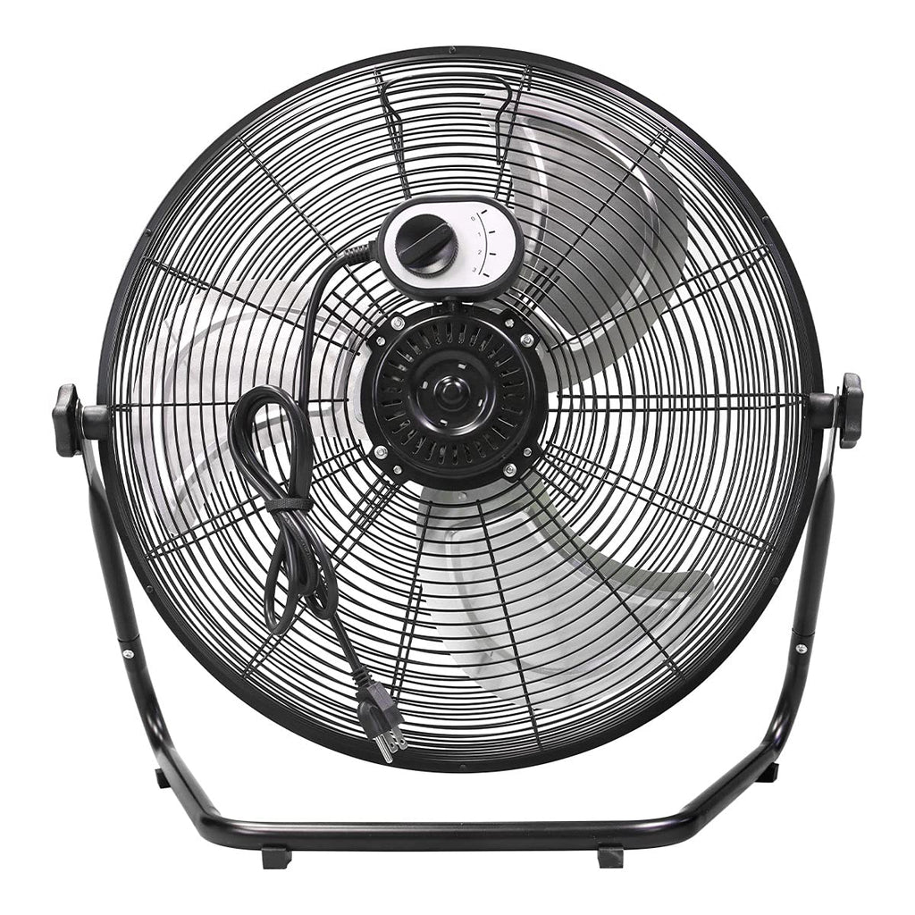 20 Inch 3-Speed High Velocity Metal Floor Fan V36774