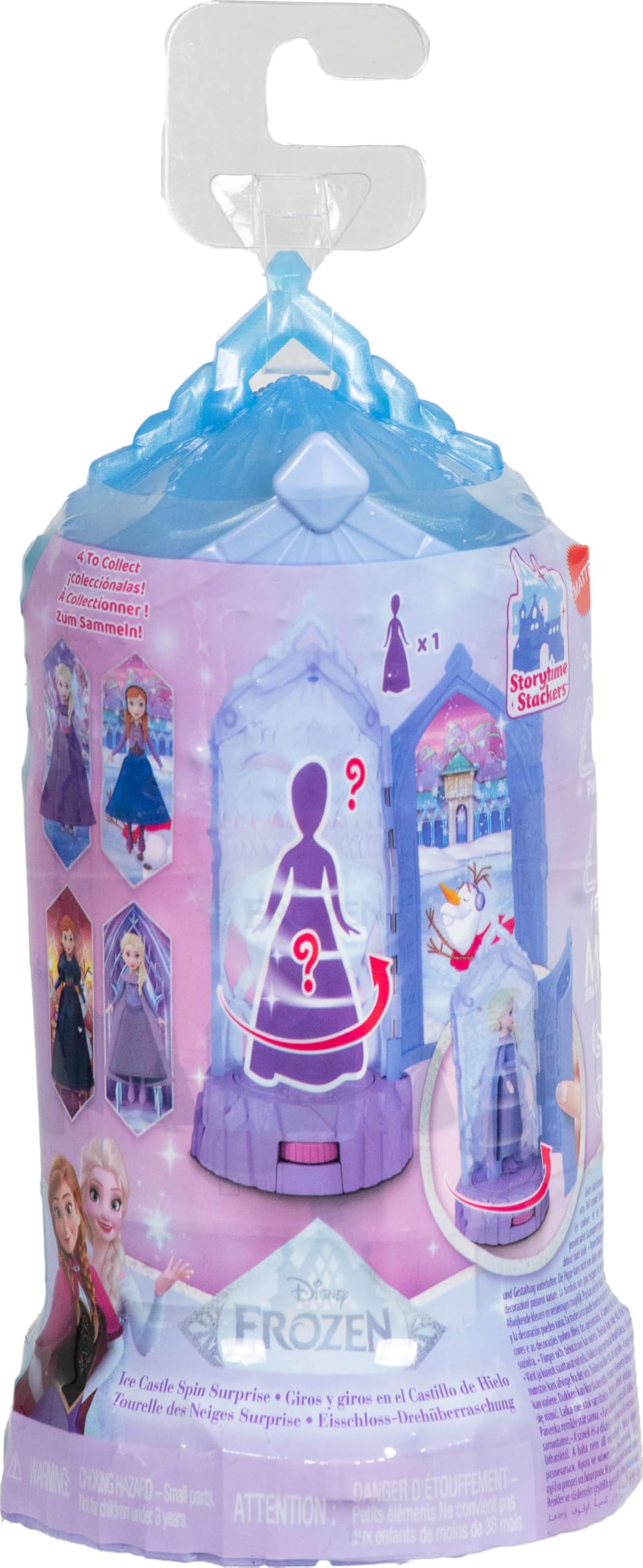 Small Dolls & Mini Castle Playsets with Spinning Doll Reveal M648