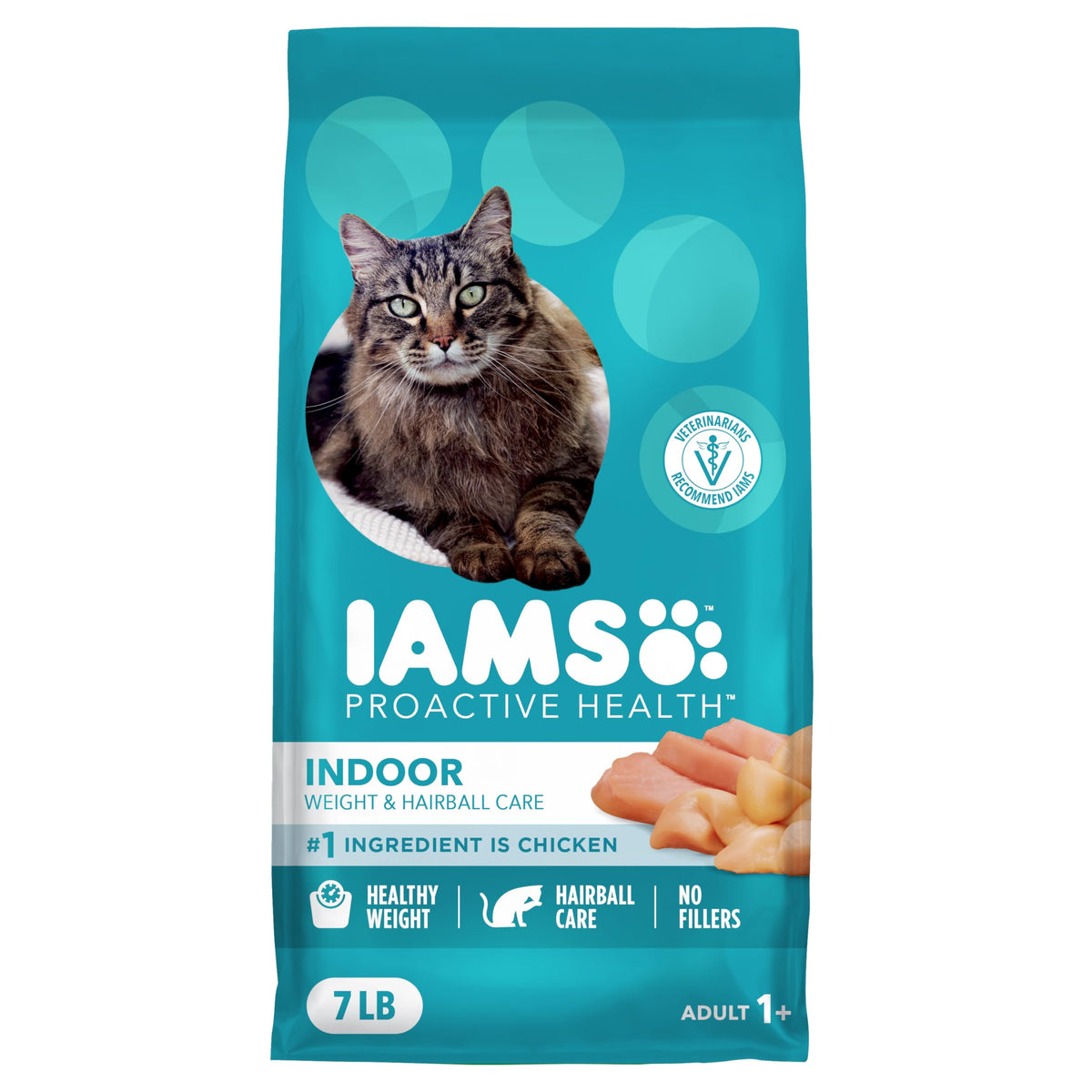 Indoor Dry Cat Food Chicken & Turkey 7 lb X45976