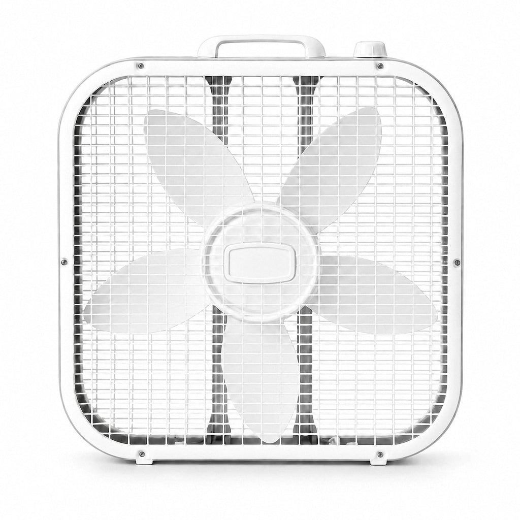 20 Inch 3-Speed White Box Fan X34701