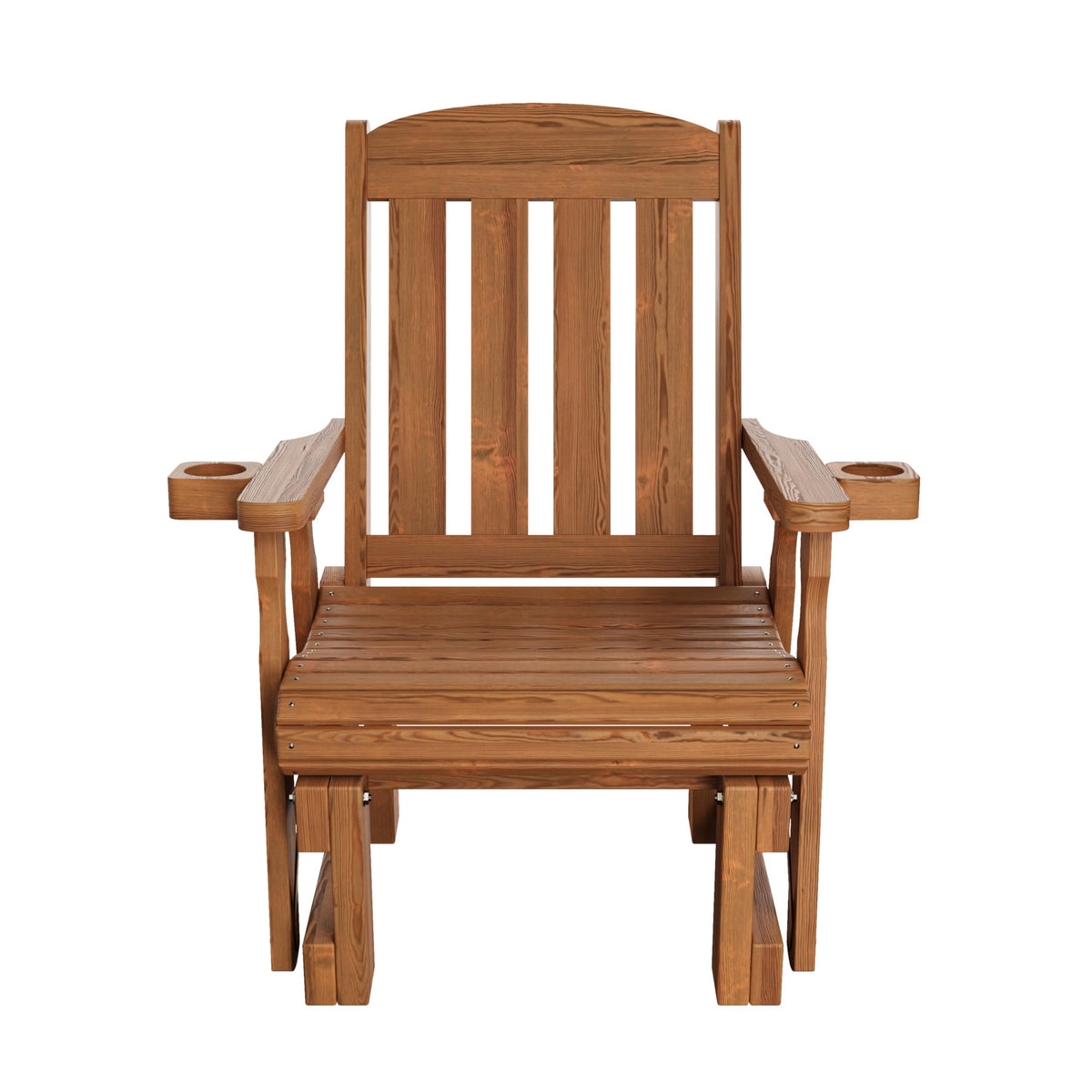 Heavy Duty 600 Lb High Back Glider Chair with Cupholders W211760