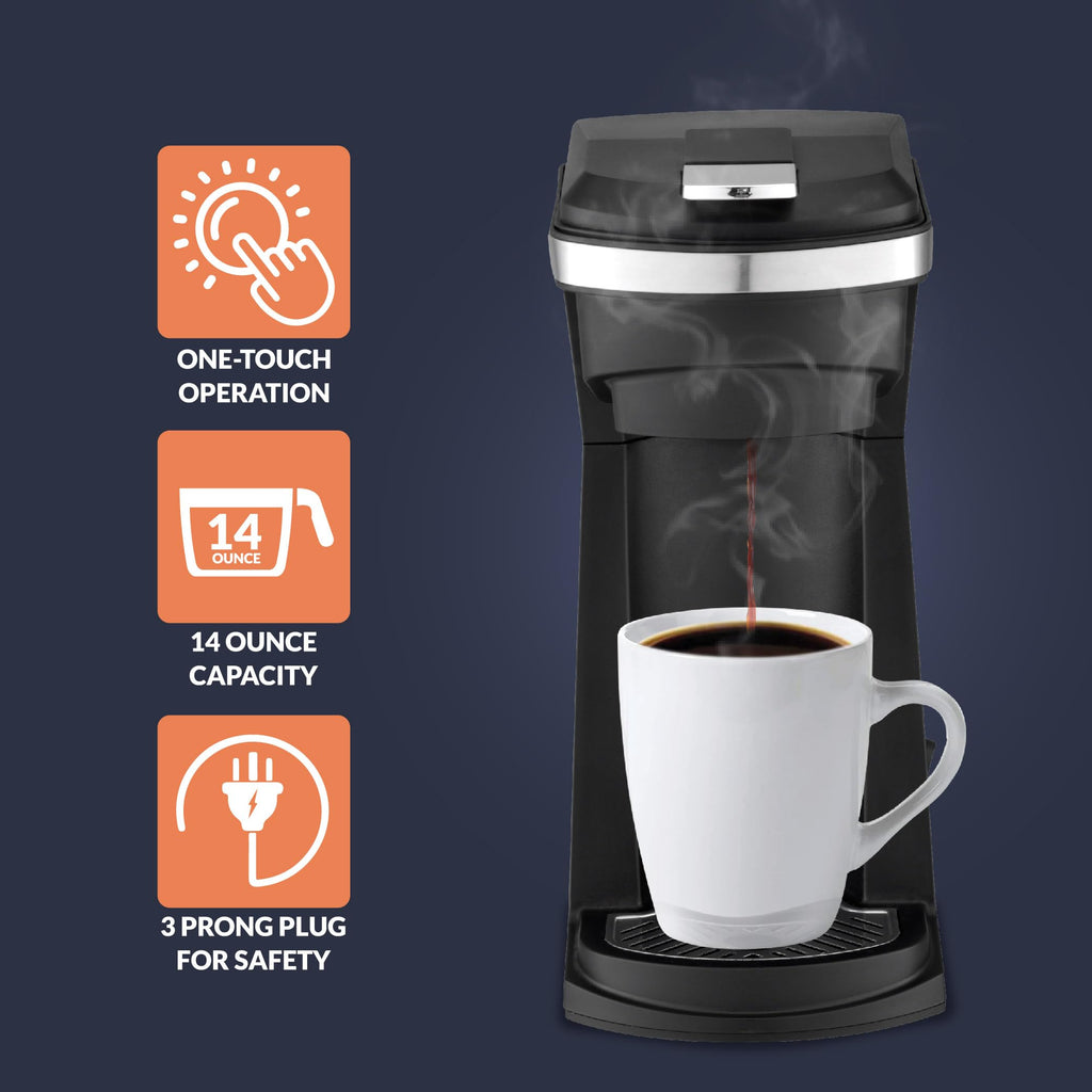 Single Serve Coffee Maker with Water Reservoir U528