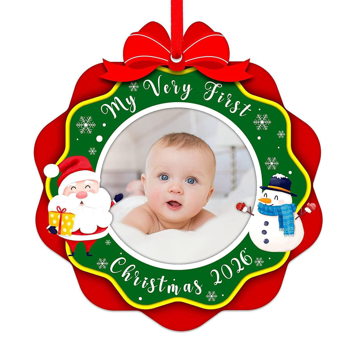 Baby First Christmas Ornament 2026 T6787