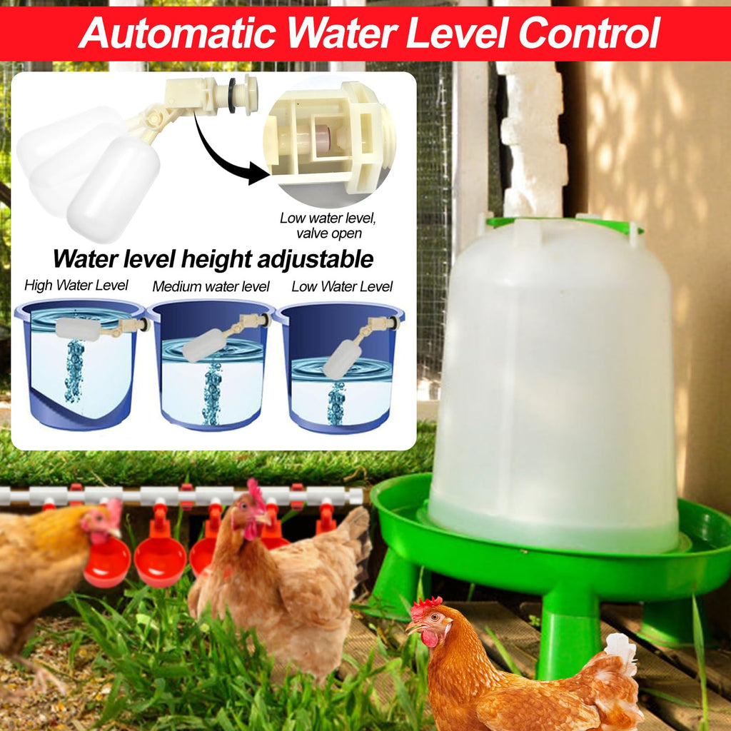 Automatic Chicken Waterer System Kit 58 PCS H95682