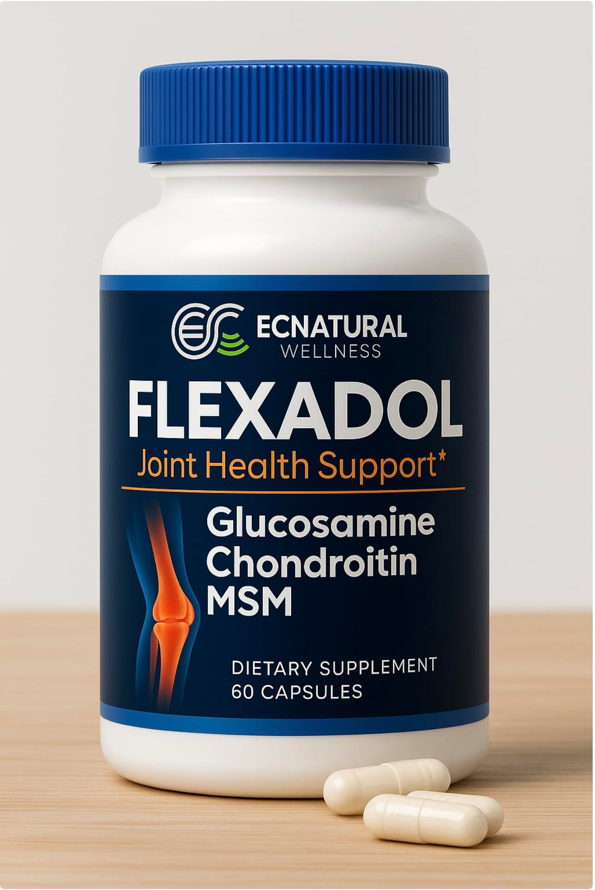 Glucosamine Chondroitin MSM 60 Capsules B7307