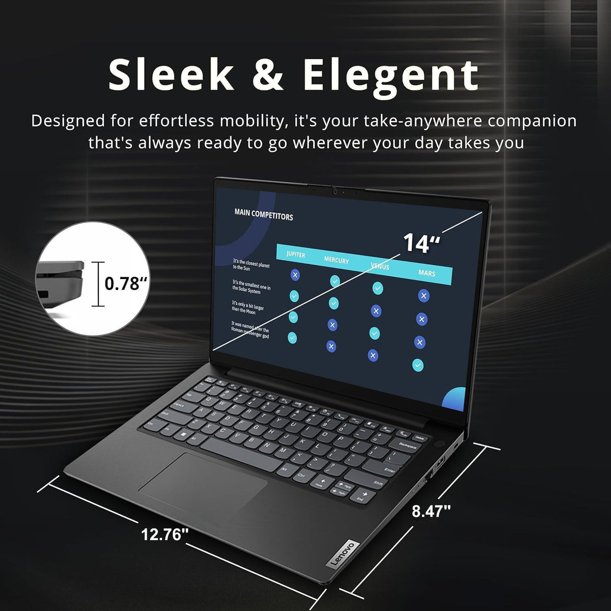14" FHD Intel i7-13620H 16GB RAM 512GB SSD Laptop U749580