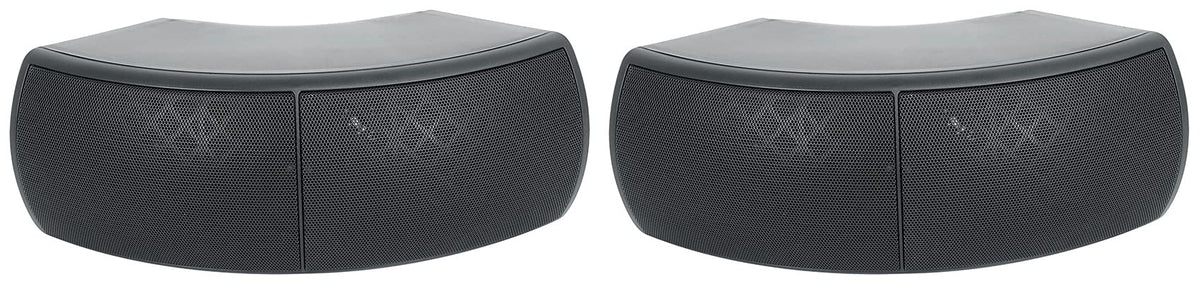 Black Dual 4" Indoor/Outdoor 70V Speaker, 2-Pack P2365