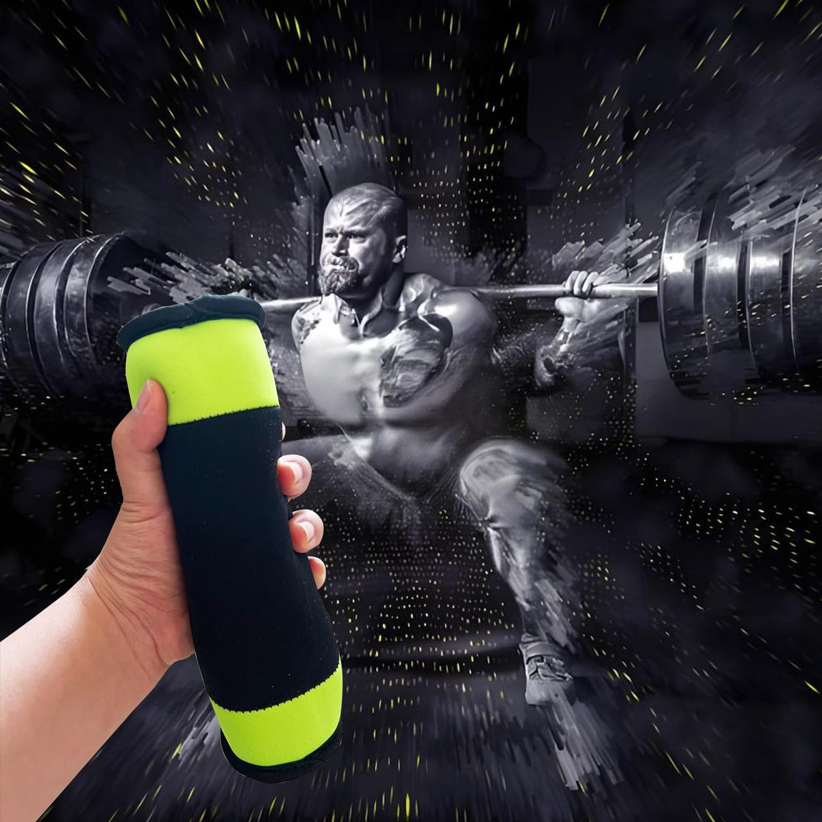 Soft Hand Weights with Hand Straps Y132
