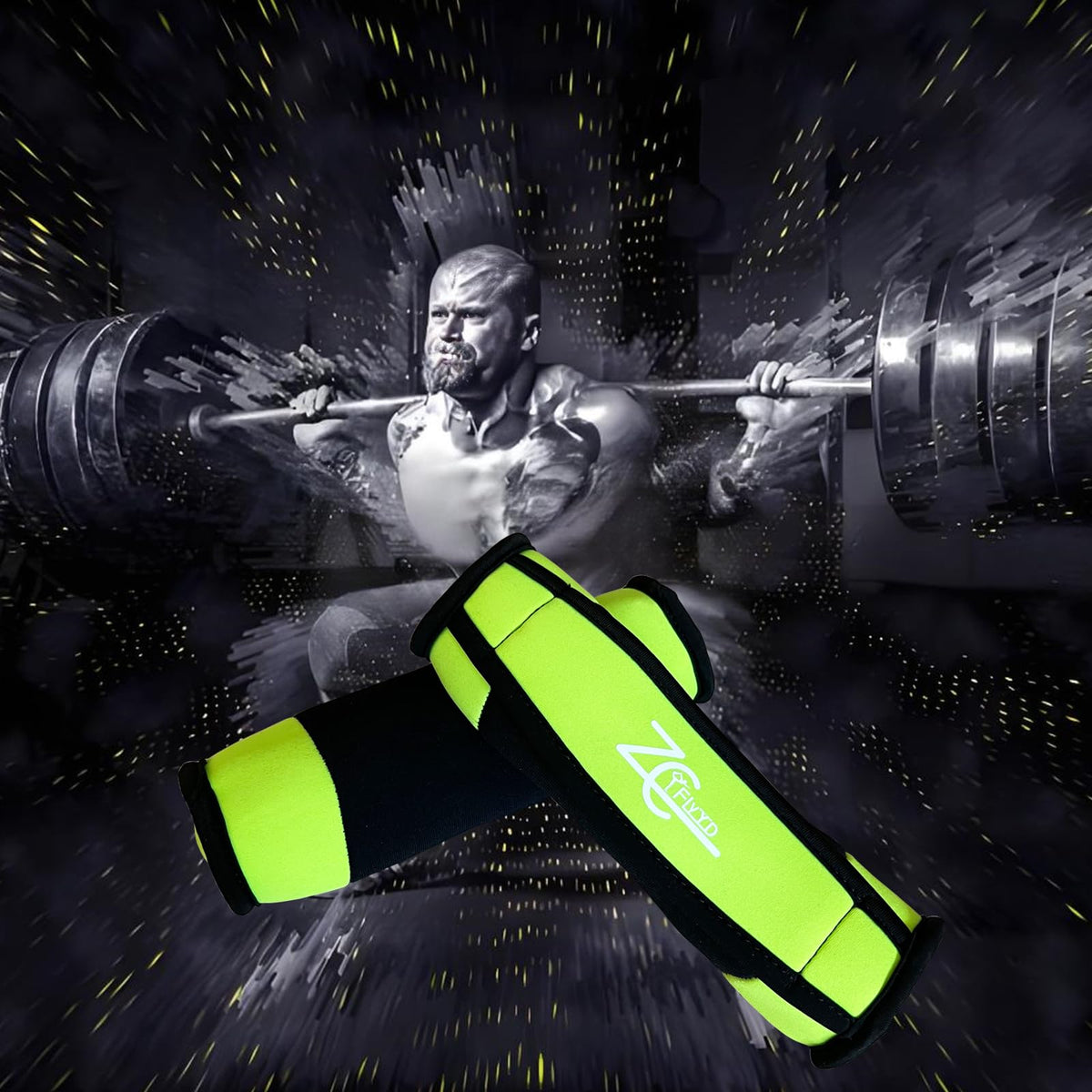 Soft Hand Weights with Hand Straps Y132