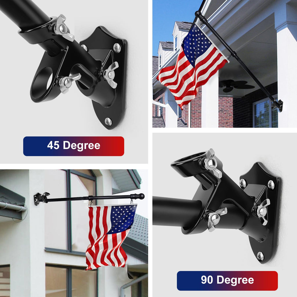 Heavy Duty Aluminum Flag Pole Holder C4252