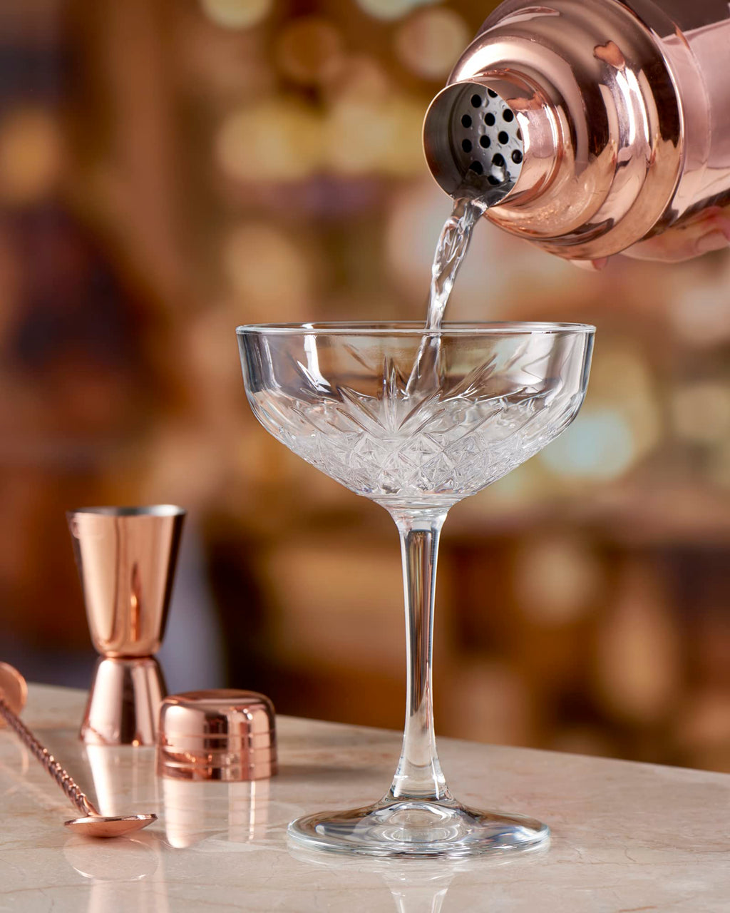 Set Of 4 Coupe Cocktail Glasses 8.6 oz C29568