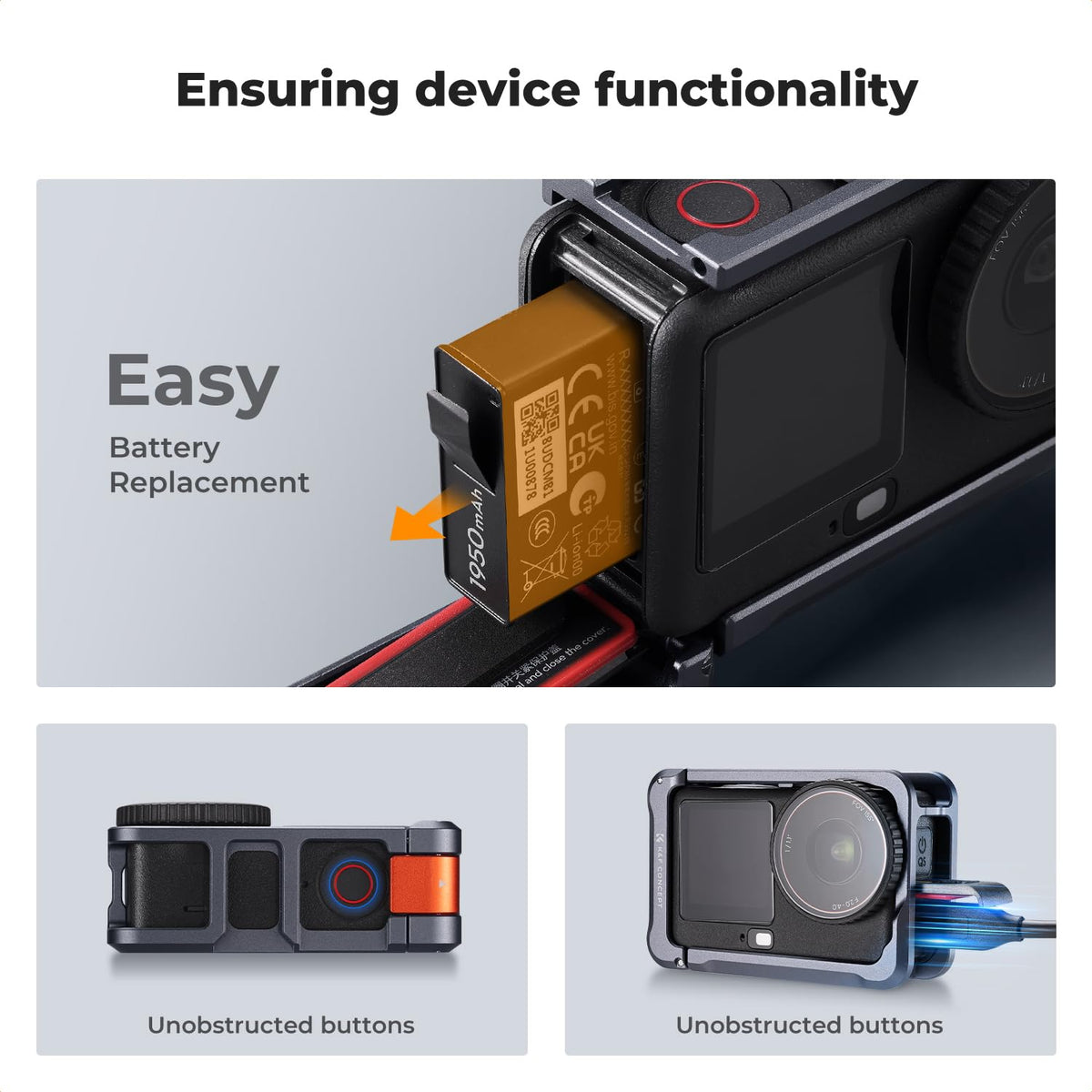 Lightweight Cage for Camera P3630
