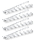 4PCS Clear Acrylic Mahjong Racks with Pushers Y45477