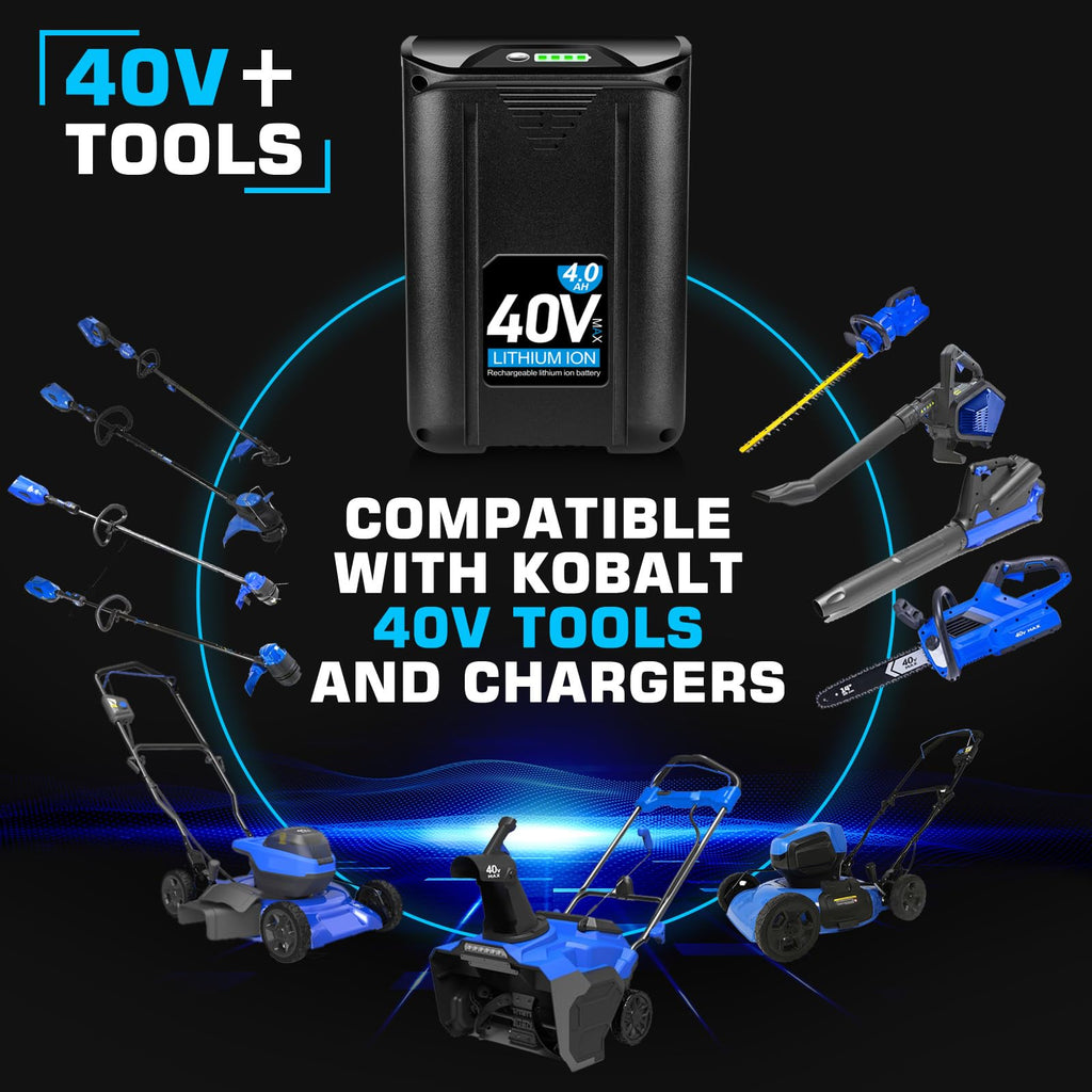 40V 4.0Ah Lithium Ion Cordless Power Tool Battery K4046