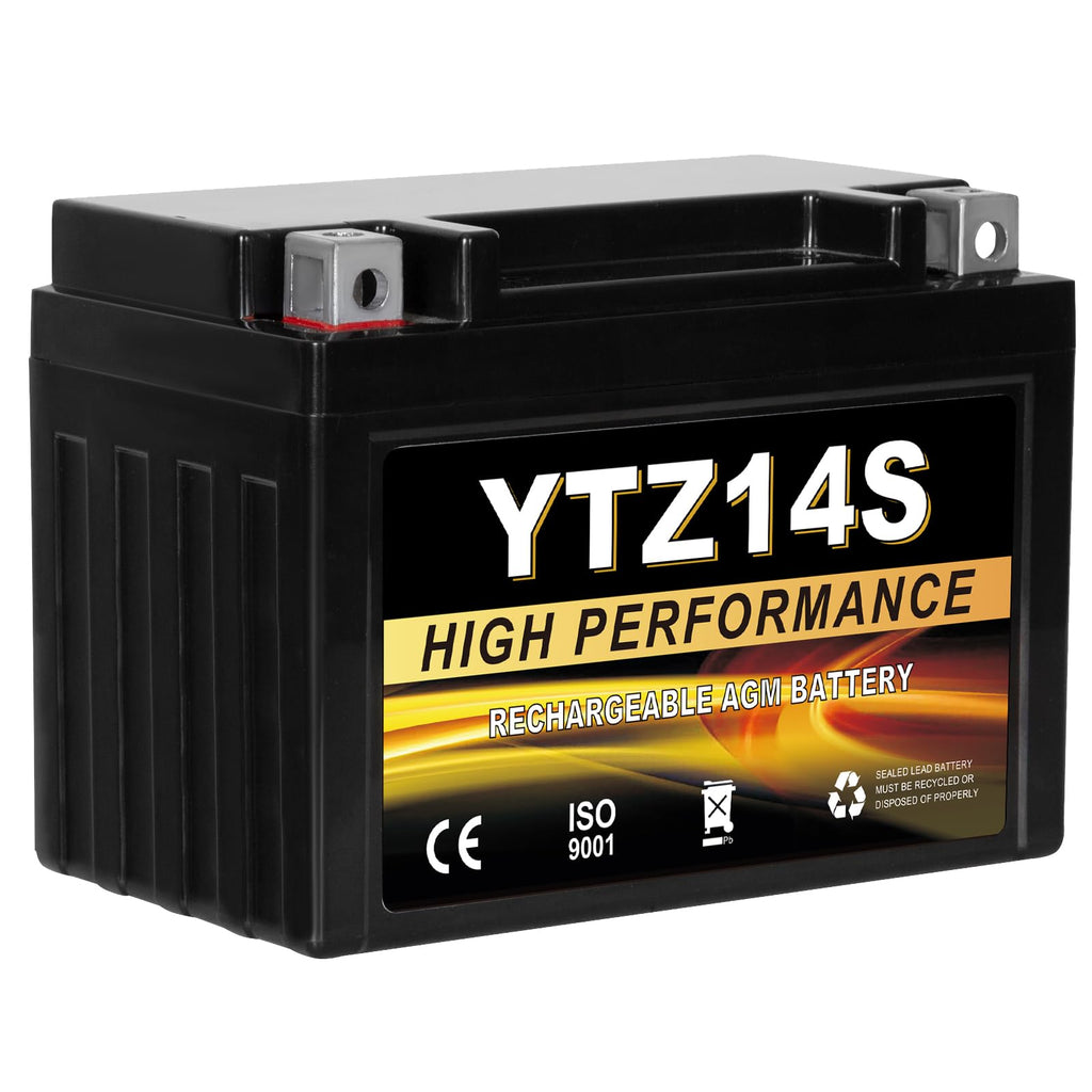 12V 11.2Ah AGM Sealed Motorcycle Battery B393