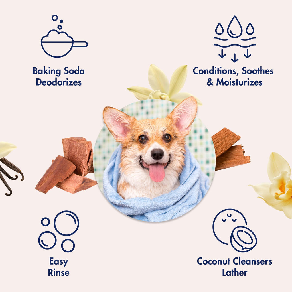 Vanilla Sandalwood Dog Shampoo 32 Fl Oz A4125