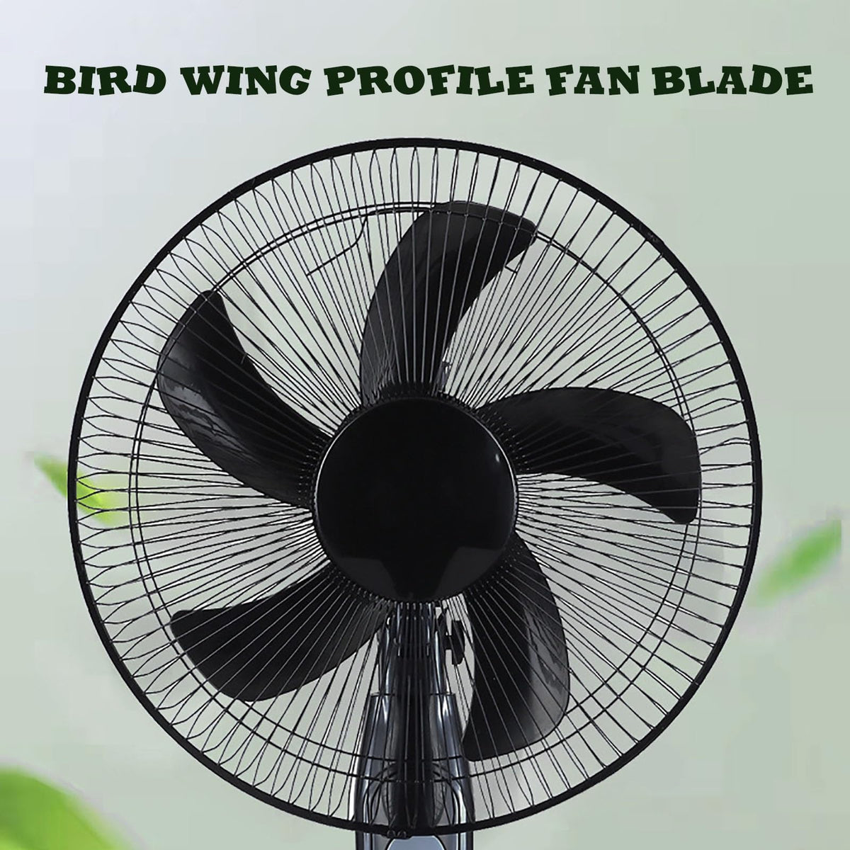16 Inch Solar Powered Pedestal Fan with Solar Panel R80048