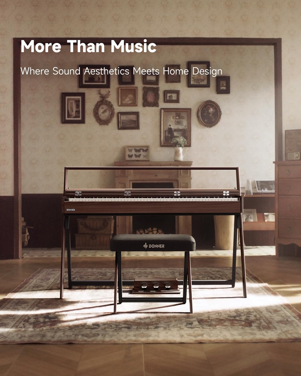 88 Key Weighted Digital Piano with Bluetooth R2444