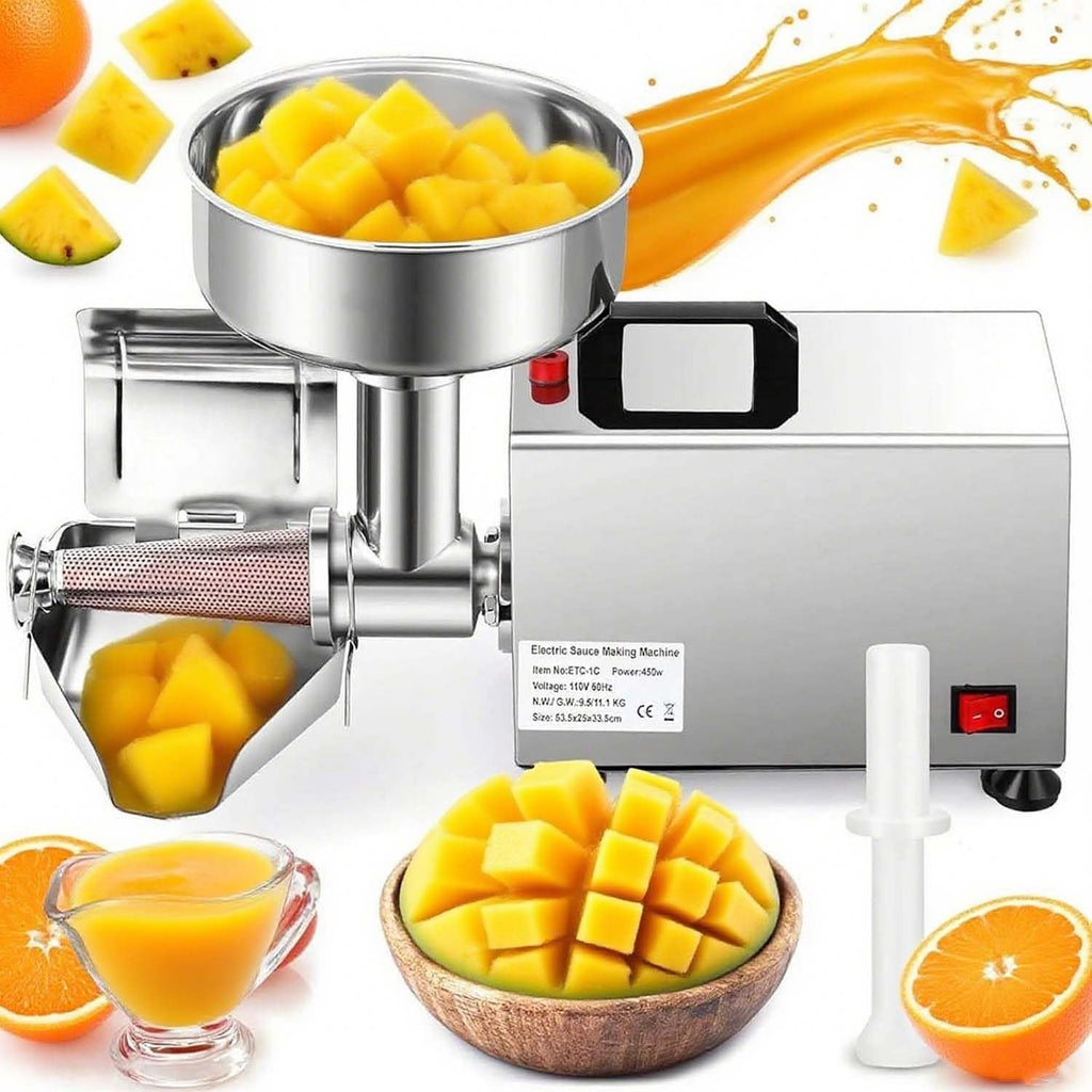 450W Stainless Steel Electric Tomato Strainer J14350