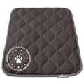 Washable Padded Crate Mats for Dogs Gray 29x18 Inch U9062