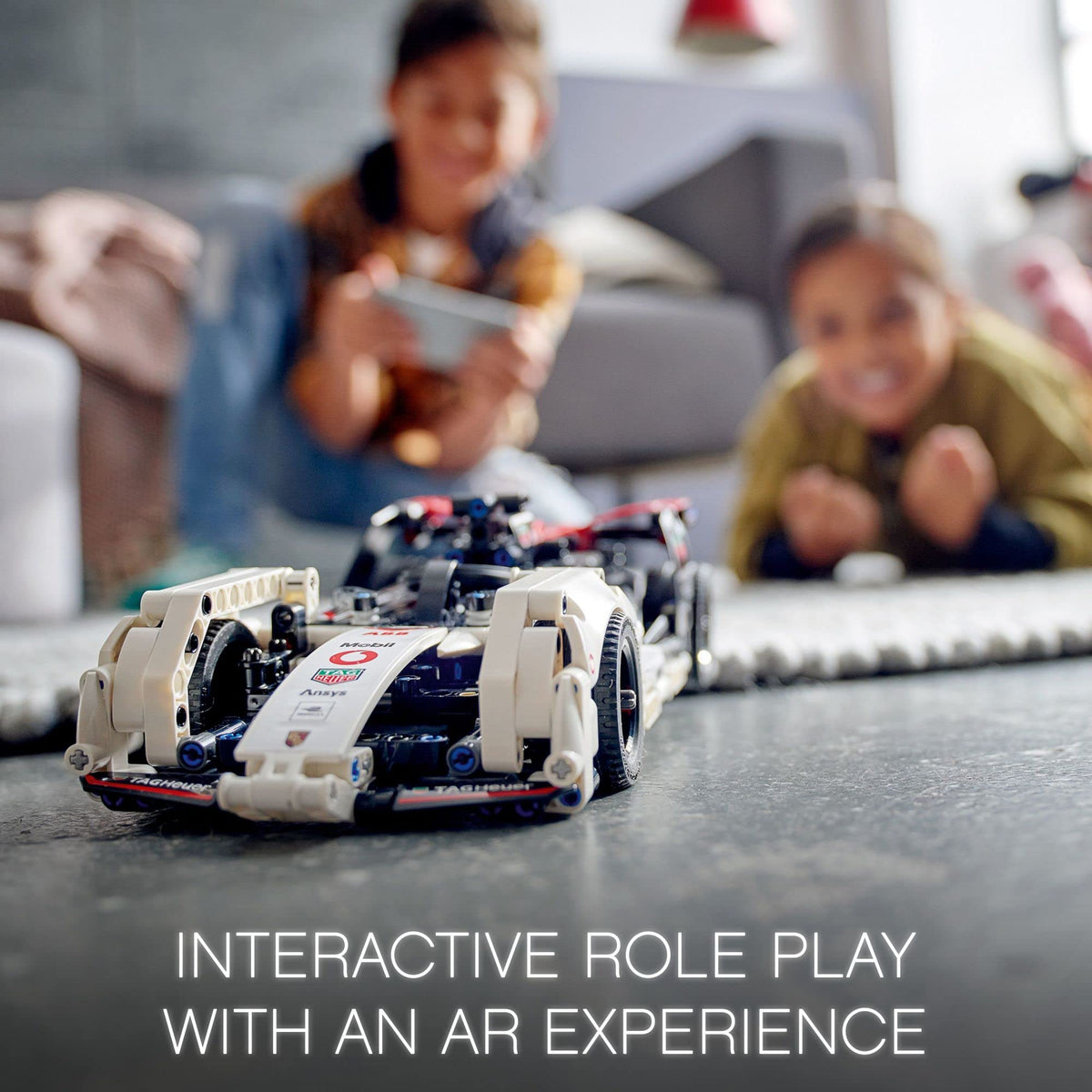 Pull-Back Race Car Model Building Set J896