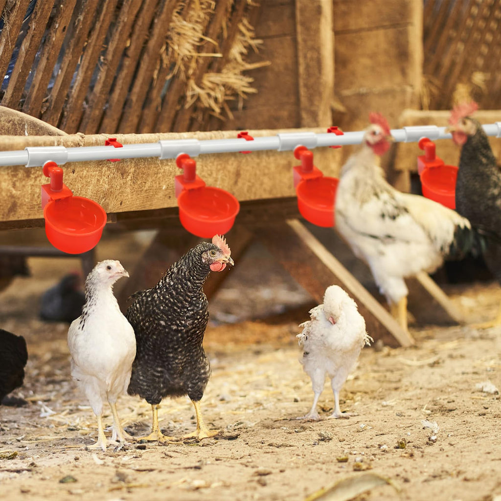 Automatic Chicken Waterer System Kit 58 PCS H95682
