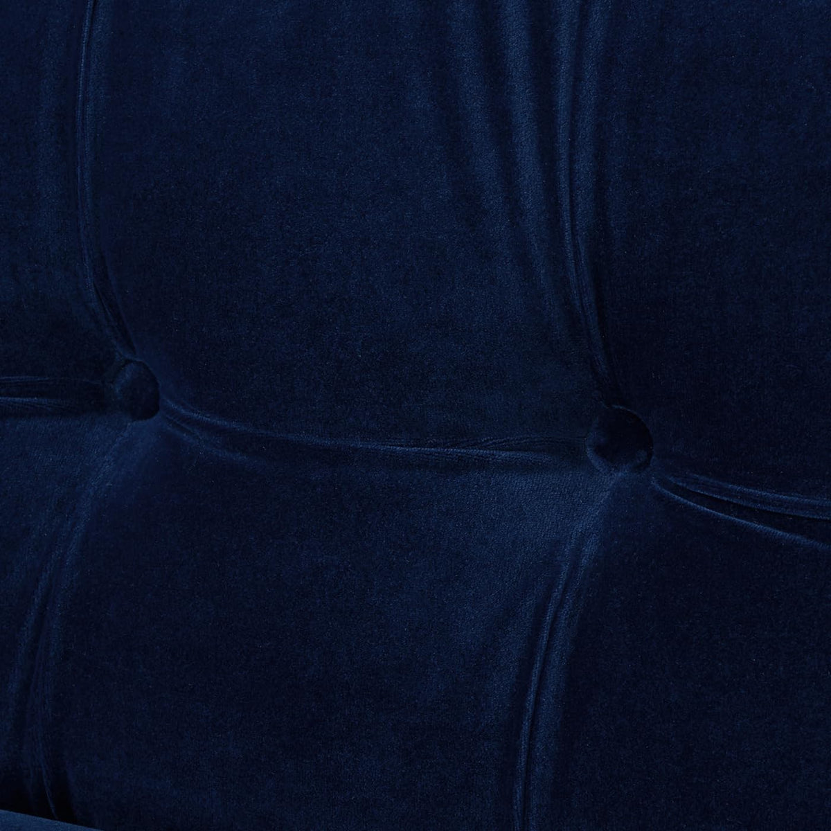 84" Navy Blue Velvet Tufted Sofa F149