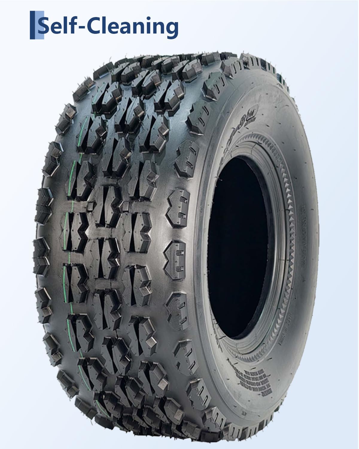 19x7-8 4 Ply Tubeless All-Terrain Tires Set of 2 U741460