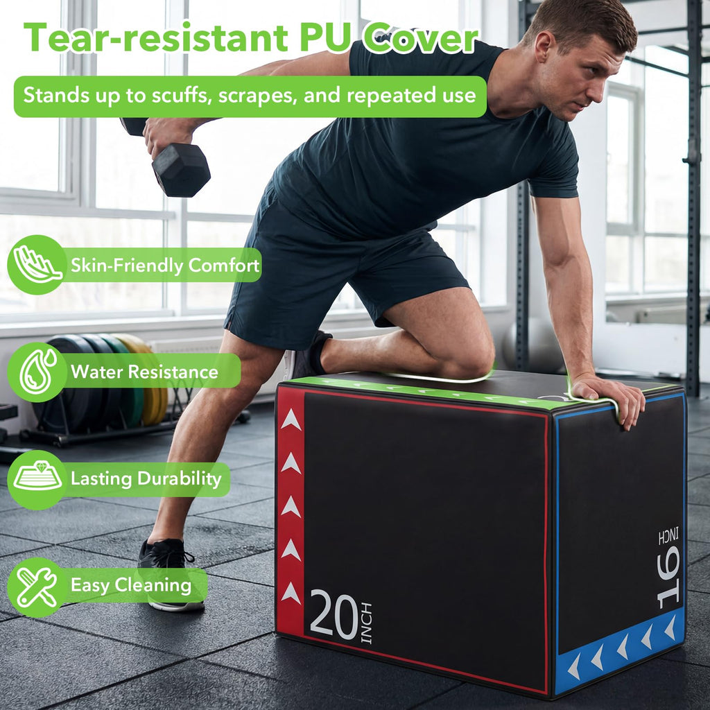 Plyometric Jump Box 3-in-1 X63603