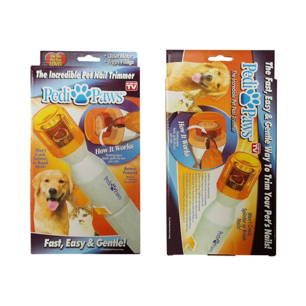 Battery Powered Electric Pet Nail Clippers Trimmer Grooming Kit Y378