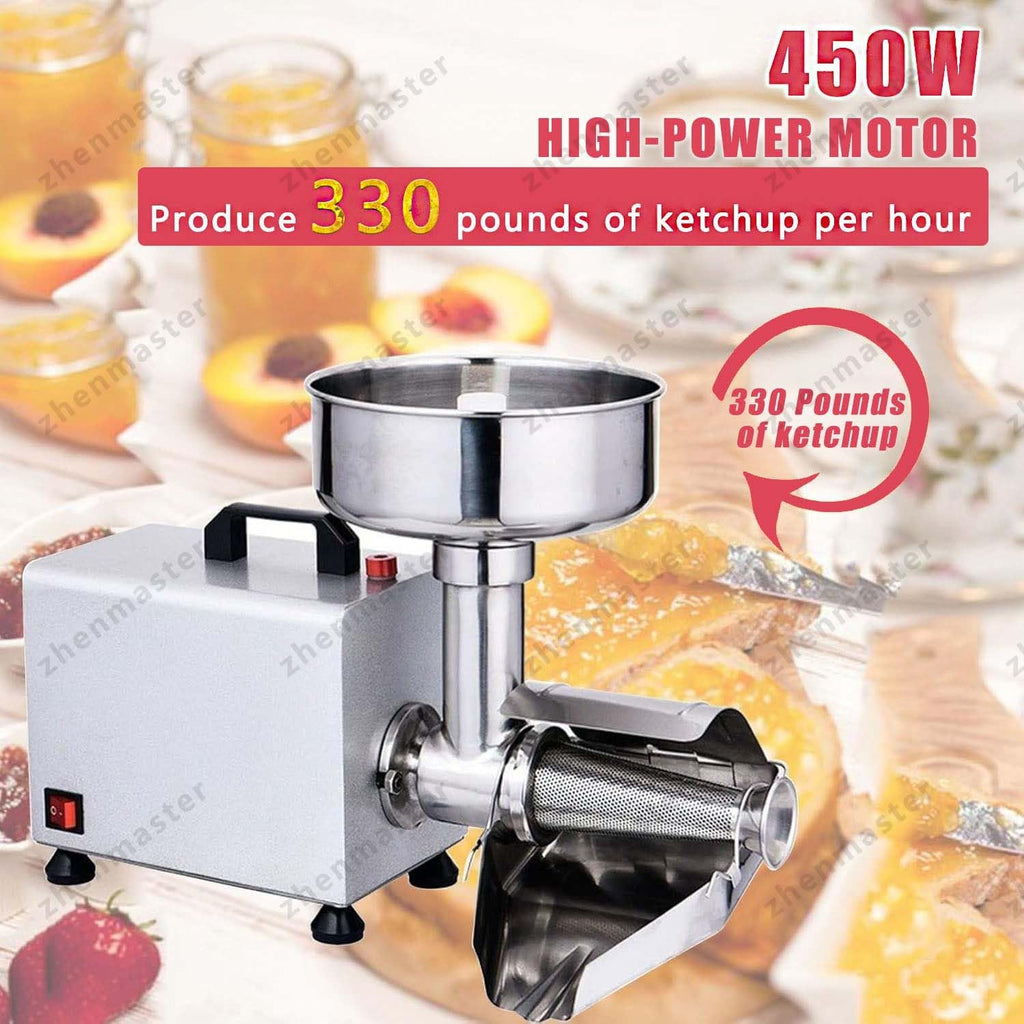 450W Stainless Steel Electric Tomato Strainer J14350