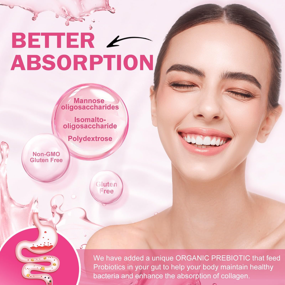 Multi Collagen Peptides Powder, 30 Stick Packs O34532