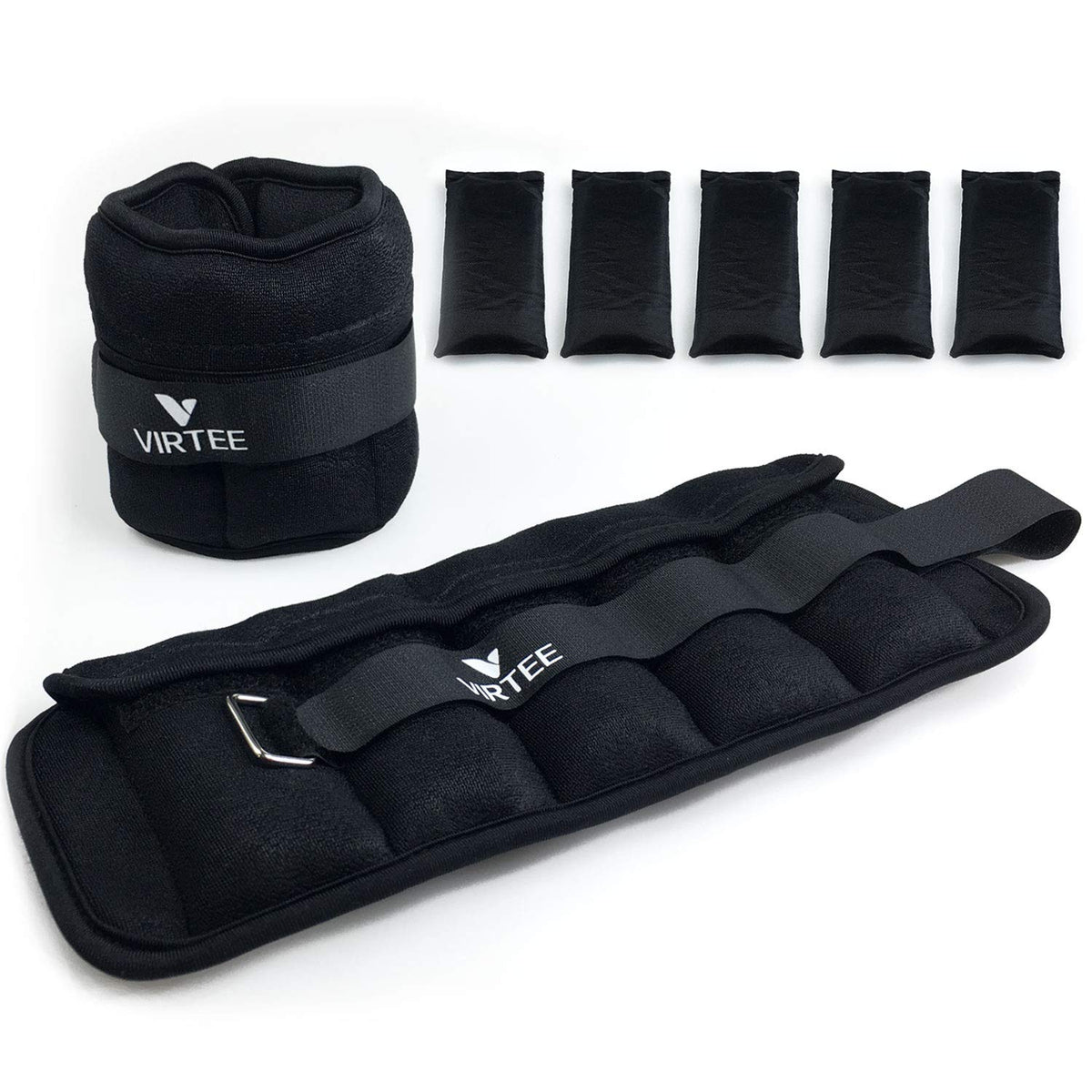 Adjustable Ankle Weights 1-3 Lbs Pair G3777