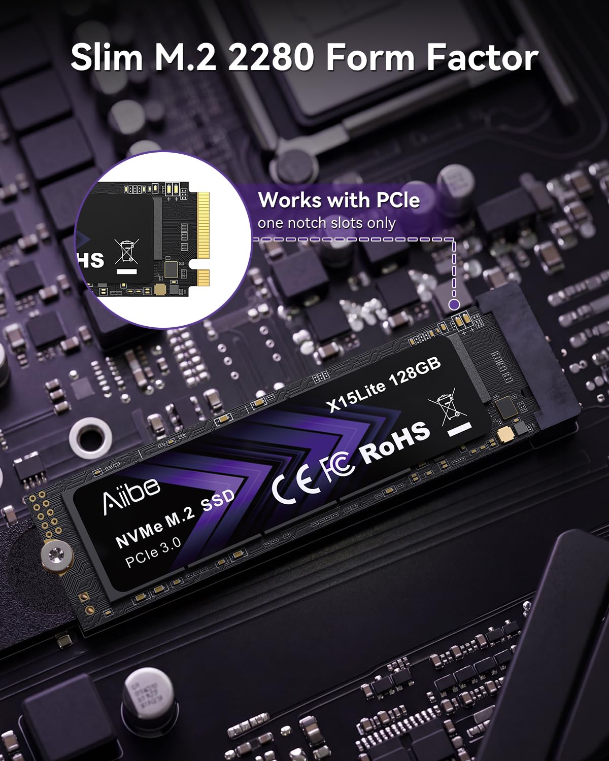 128GB NVMe M.2 Internal Solid State Drive G821