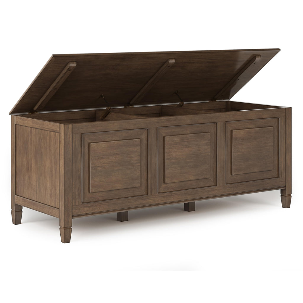 Solid Wood Trunk Bench Y84614