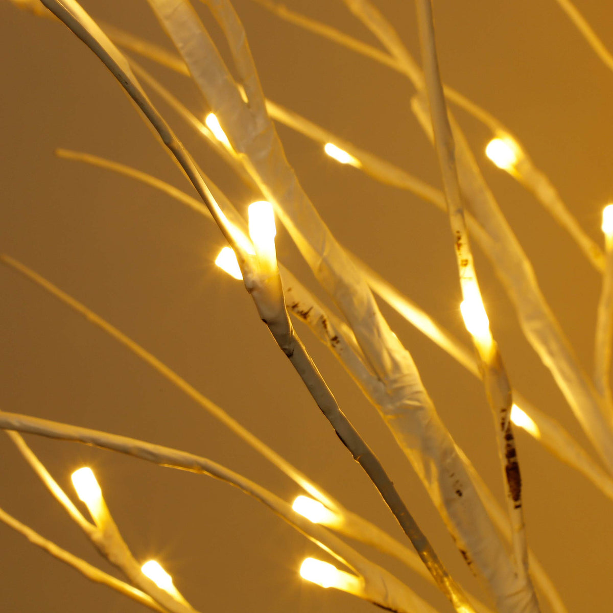 Lighted Birch Tree 6.1 Feet 96 LED V9585