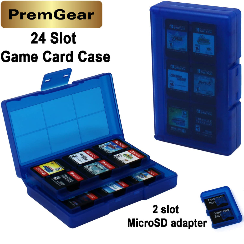 Nintendo Switch Game with Thumb Grips, Game Card Holder & Cleaning Cloth M2440