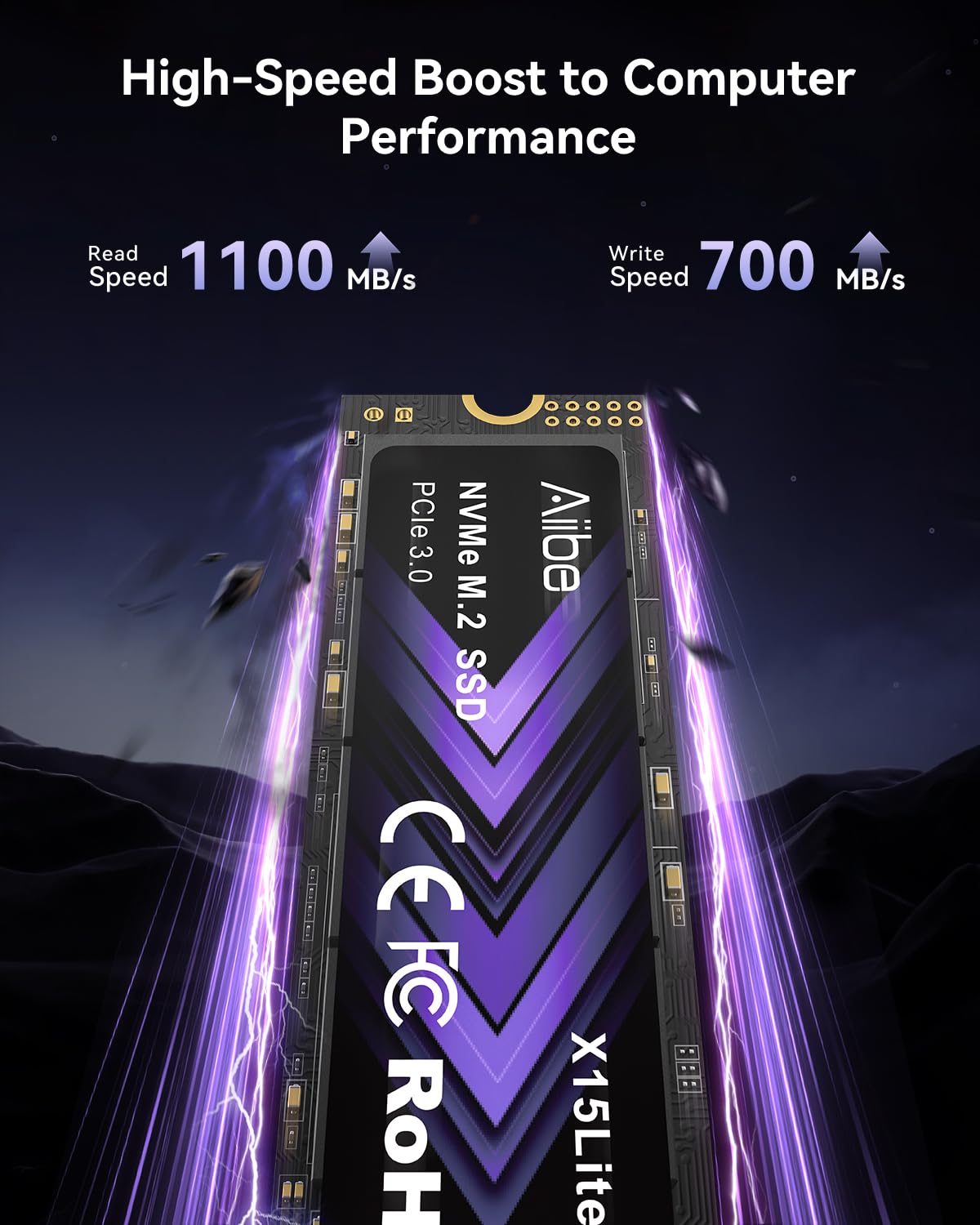 128GB NVMe M.2 Internal Solid State Drive G821