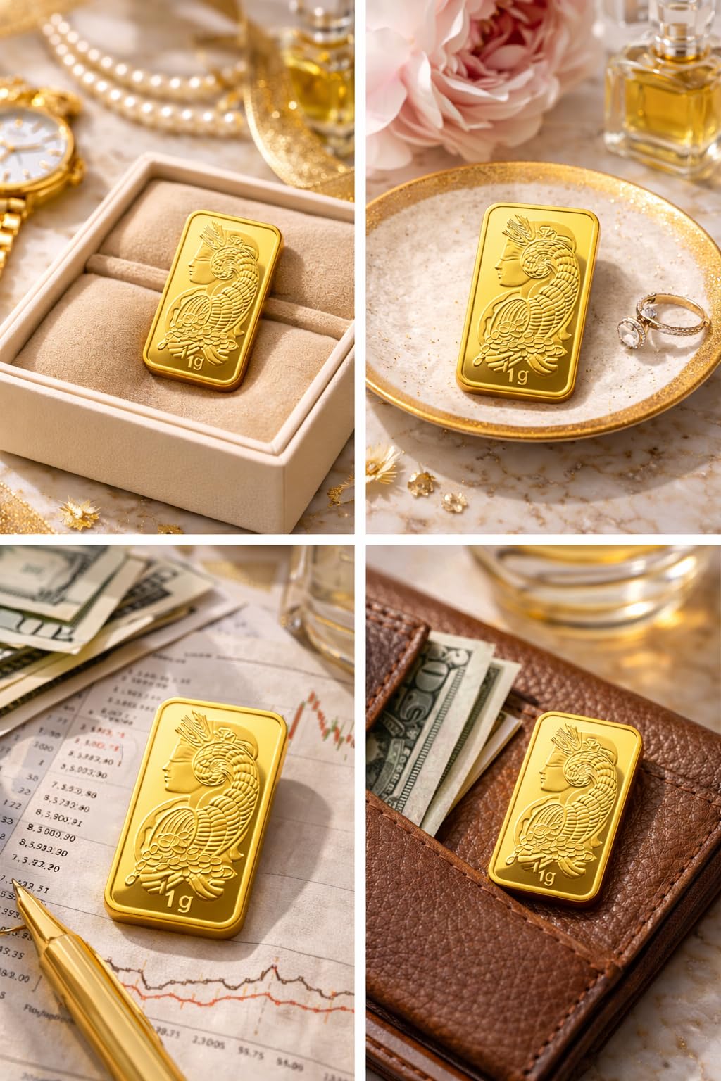 24k Gold Bar .9999 Fine P419925