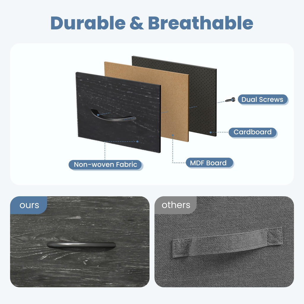 8 Fabric Drawer Dresser P902236