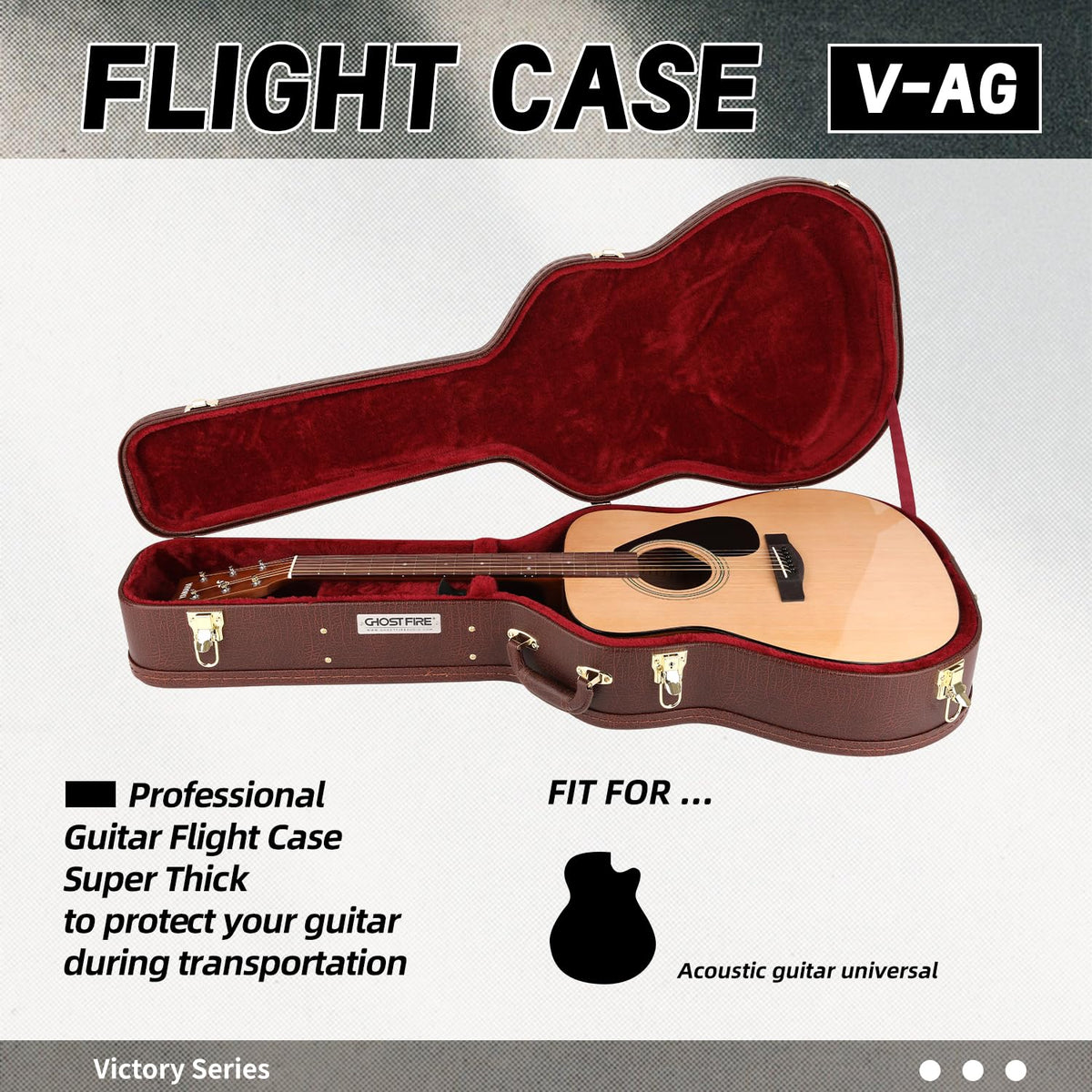 Electric Acoustic Hard Case K39544