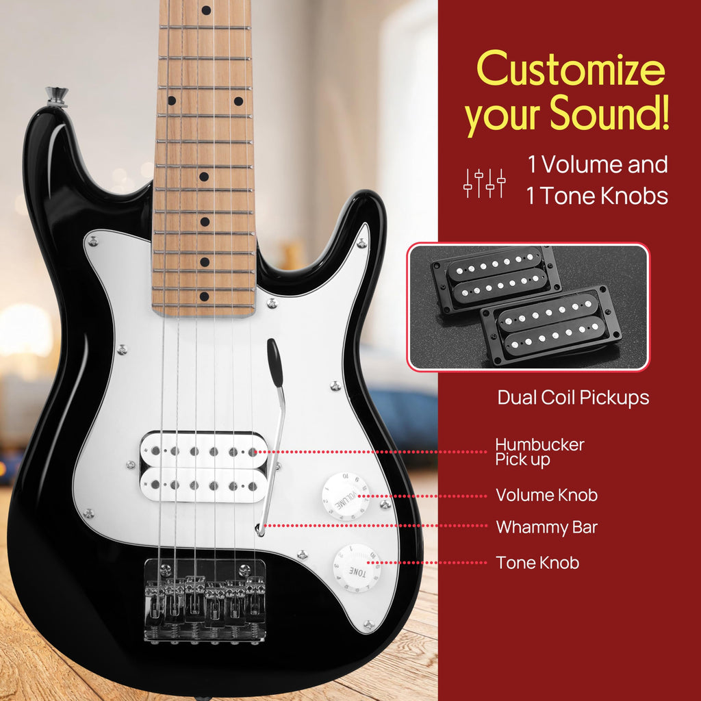 Kids Electric Guitar Starter Kit with Amplifier B94380