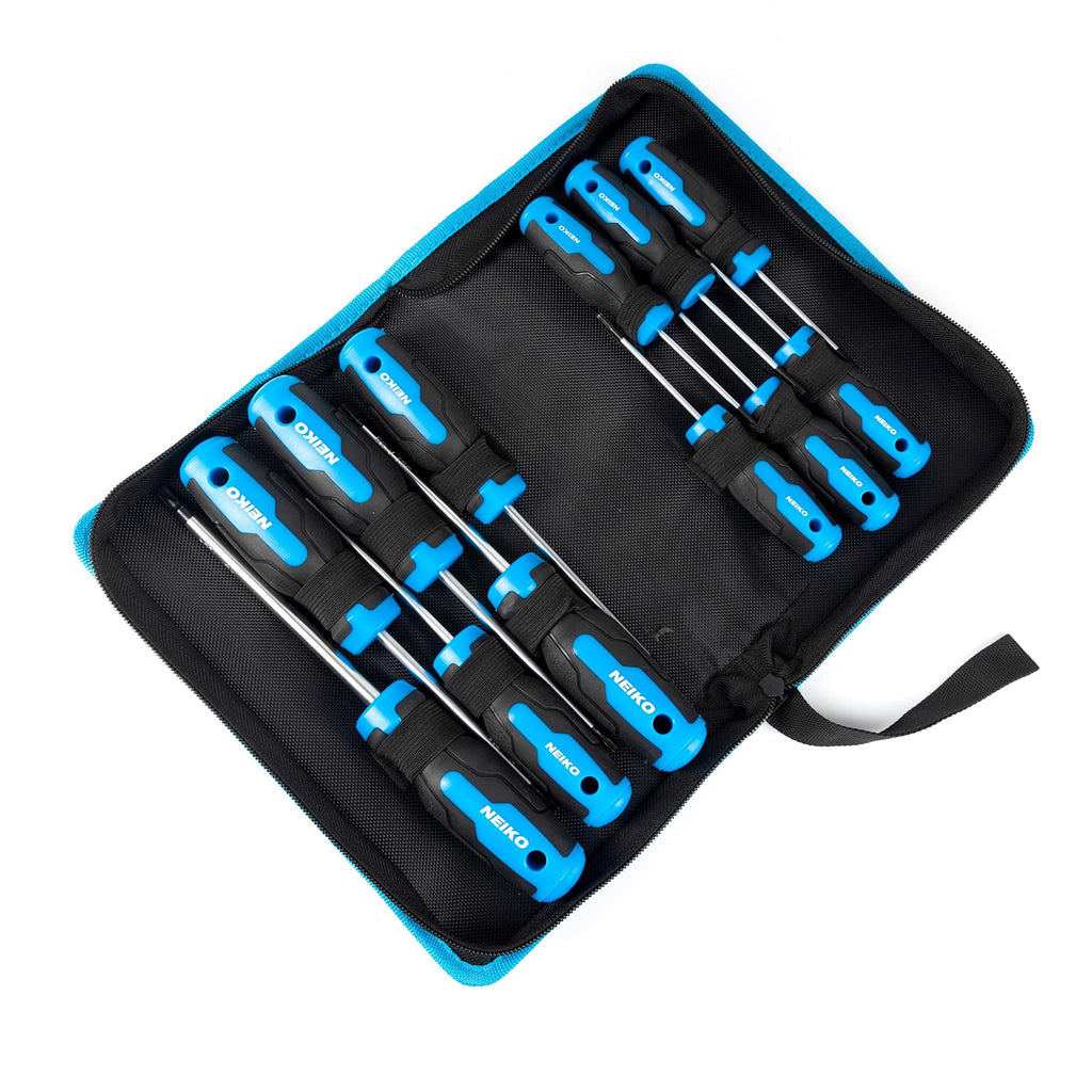 Magnetic Torx Screwdriver Set 12 Piece Chrome Vanadium Steel X35836