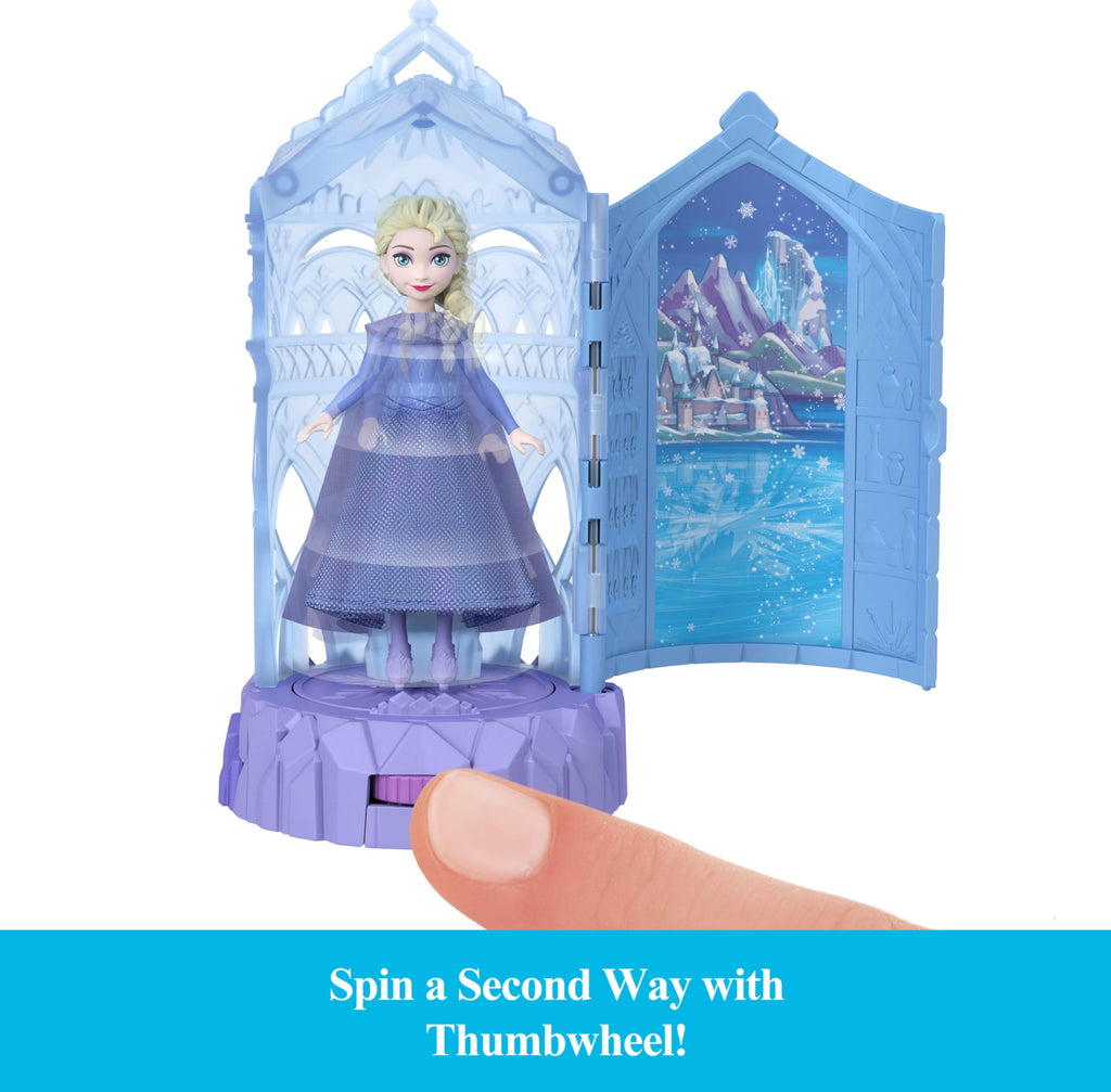 Small Dolls & Mini Castle Playsets with Spinning Doll Reveal M648