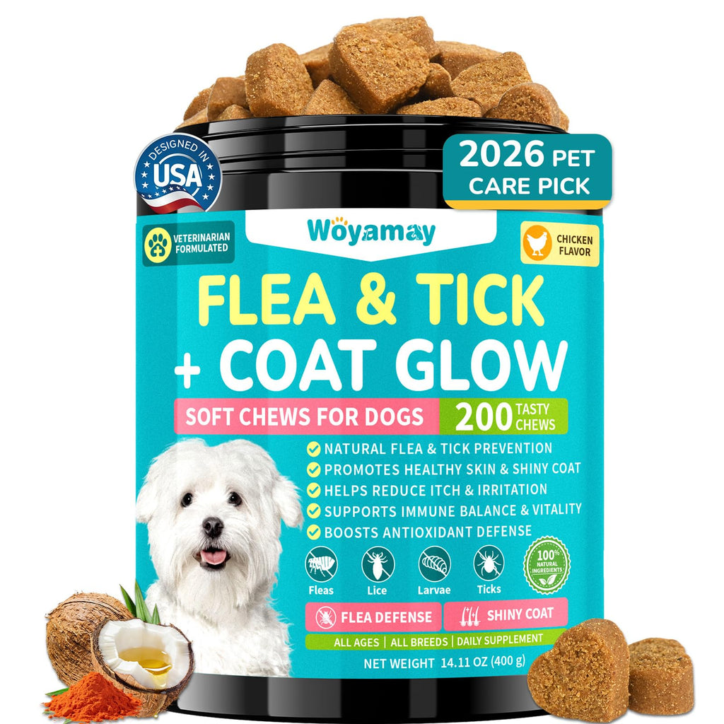 Soft Chews Chicken Flavor Flea and Tick Prevention for Dogs W460243