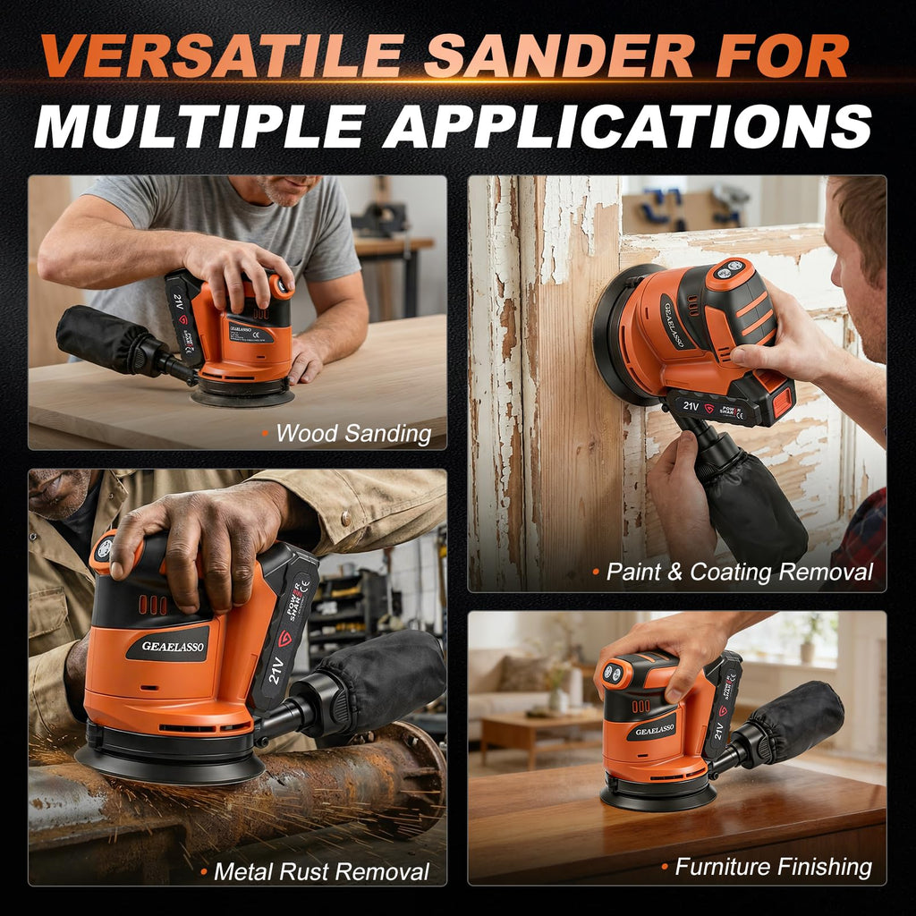 Cordless Random Orbital Sander 5 Inch C614