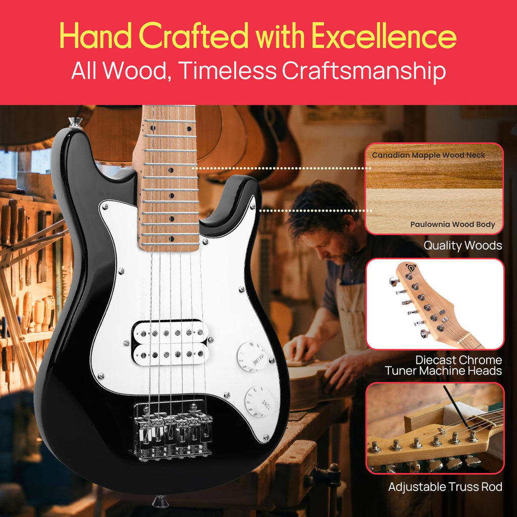 Kids Electric Guitar Starter Kit with Amplifier B94380