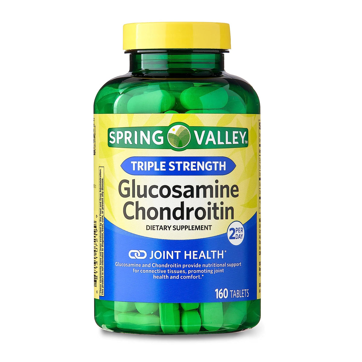 Glucosamine Chondroitin Triple Strength 160 Tablets W166