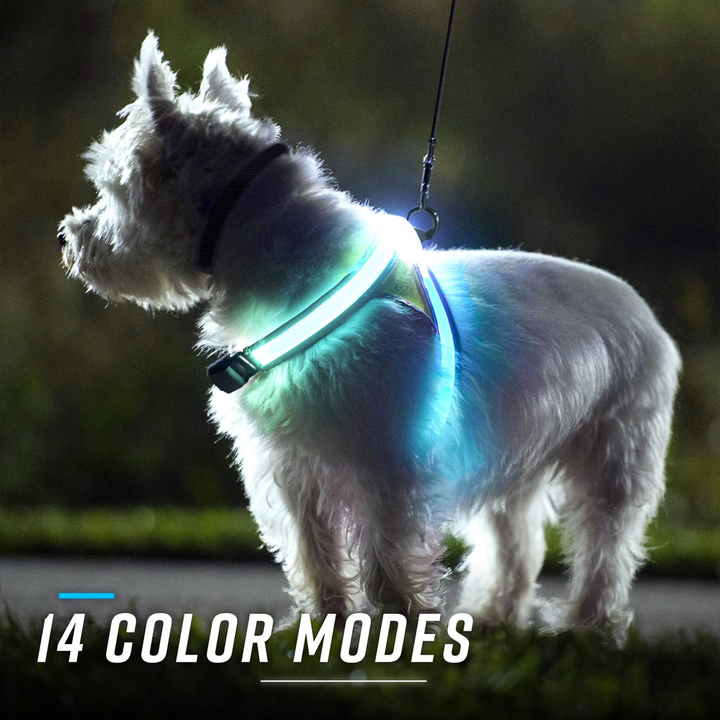 Reflective Light Up Dog Harness Large D5268