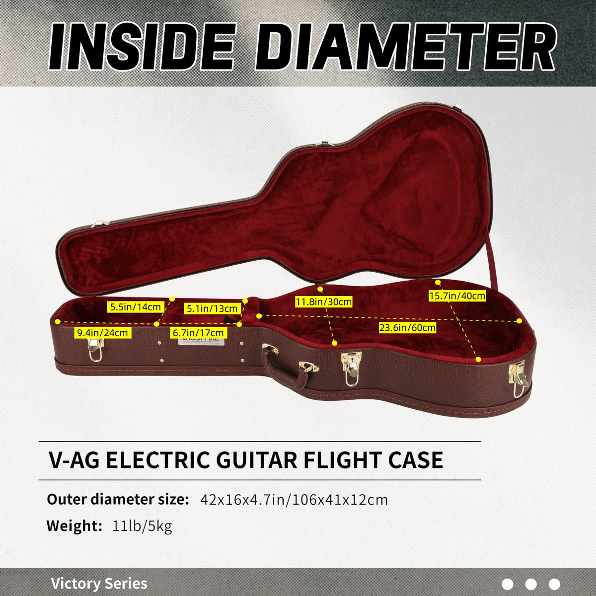Electric Acoustic Hard Case K39544